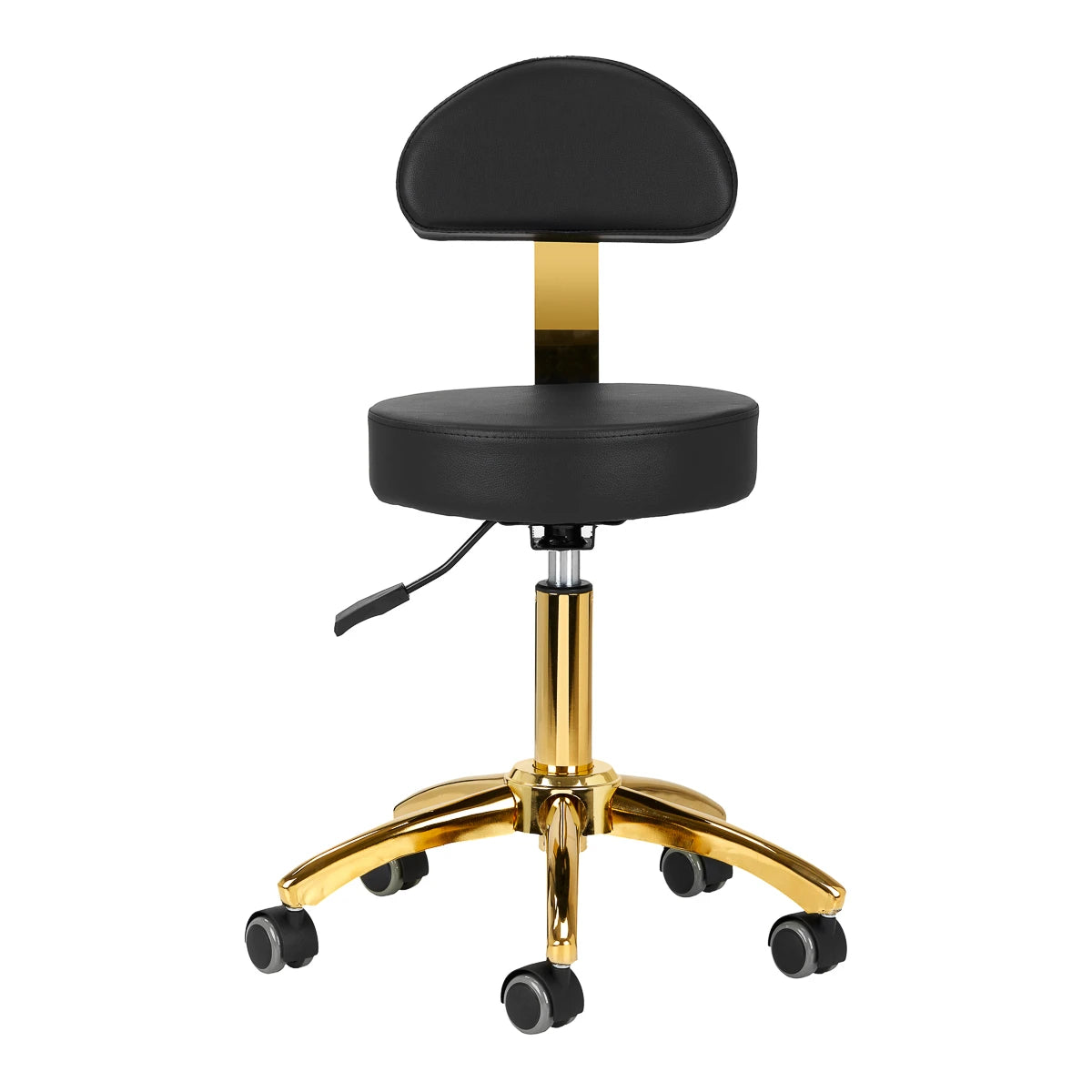 Behandlingsstol AM-304G guld-svart