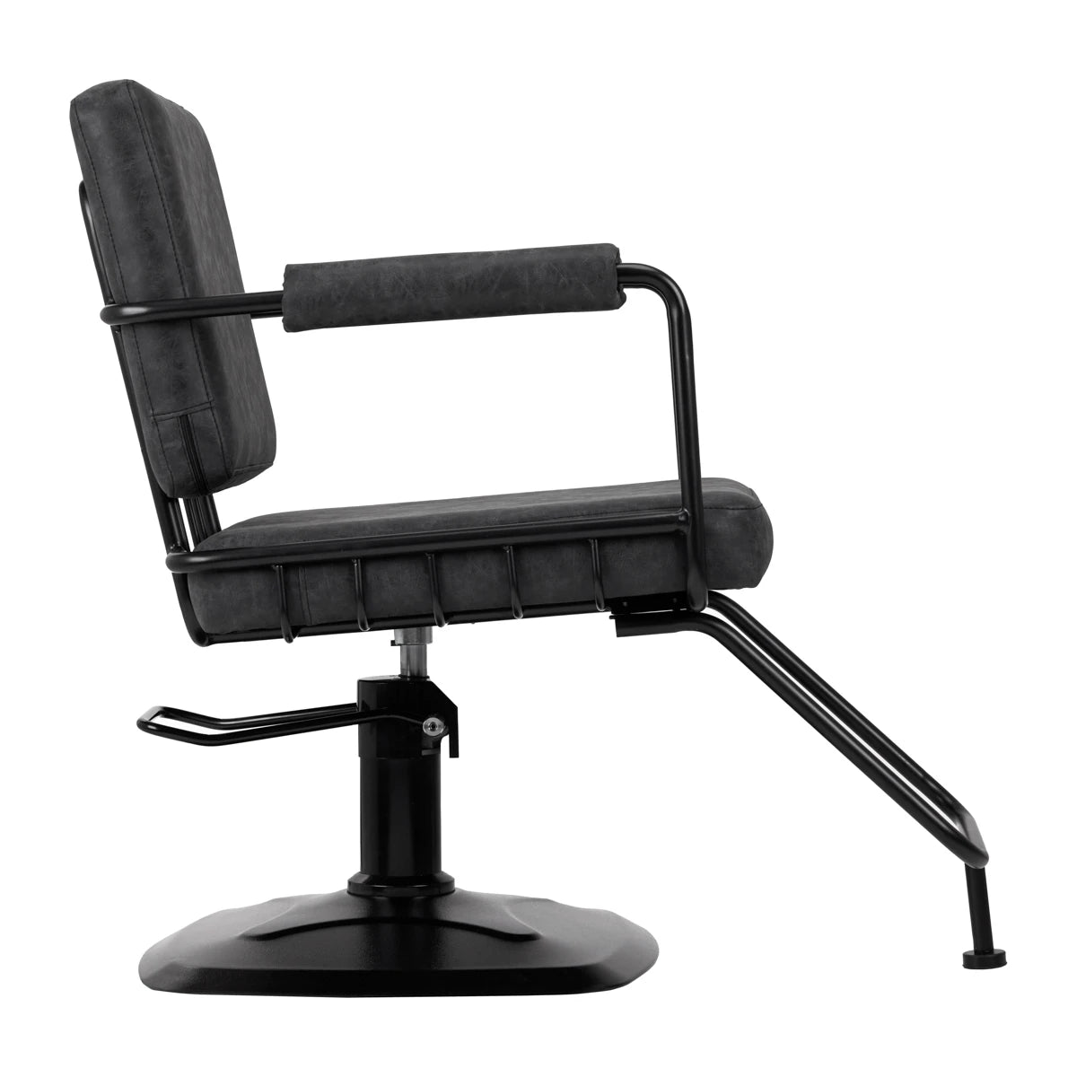 Frisörstol GABBIANO Katania Loft Old Leather svart