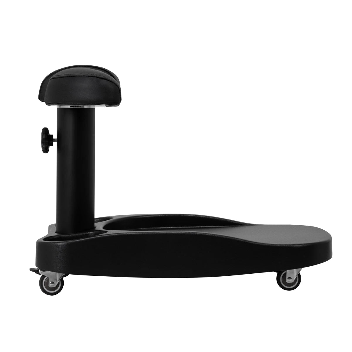 Azzurro pedicure trolley with tray, black