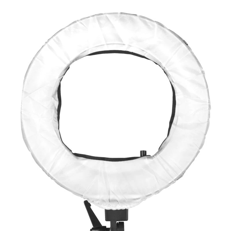 Ringlampor, RING LIGHT 12" 35W, svart + stativ