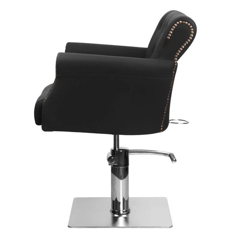 Hair System BER 8541 frisörstol svart