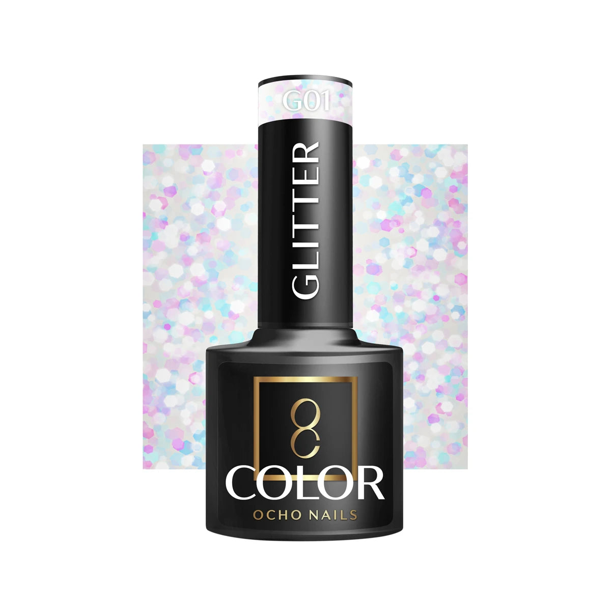 Gel polish OCHO Glitter G01 -5 g