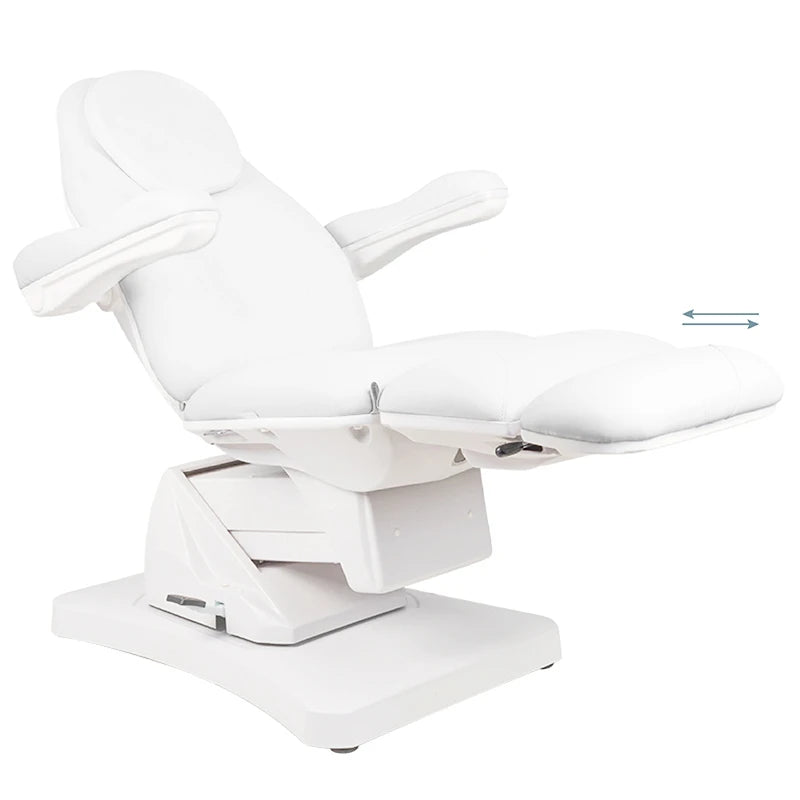 Beauty bed-couche 369, 3 motors, rotary, white
