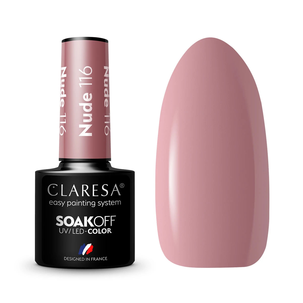 CLARESA Gellack NUDE 116 5ML