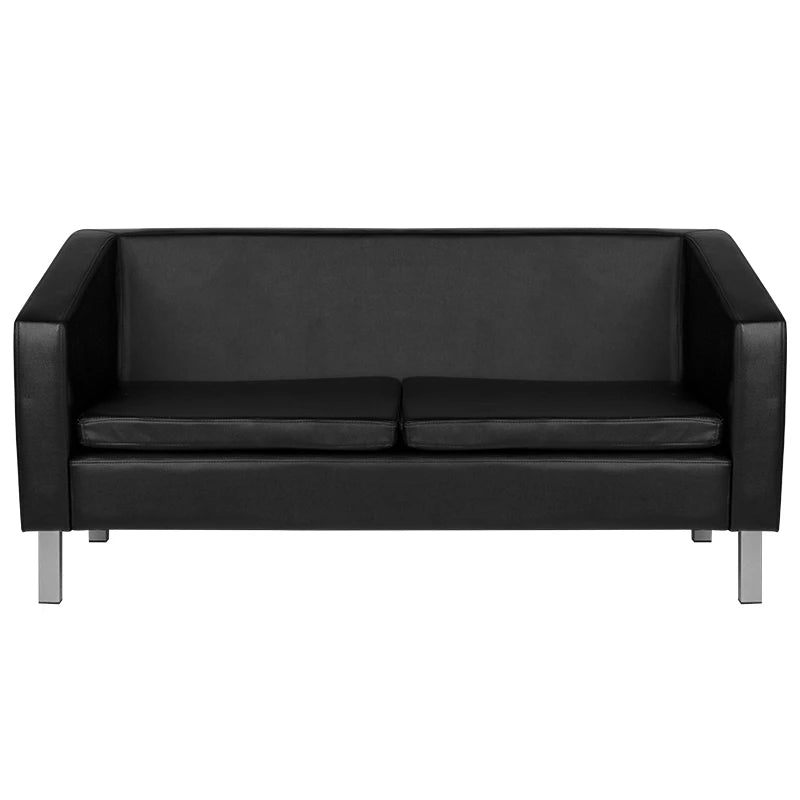 Gabbiano sofa for waiting room bm18003 black