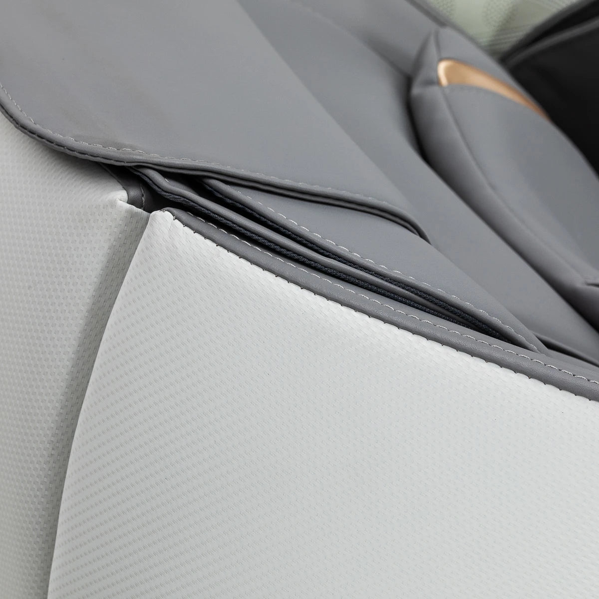 Massage chair 3D Sakura Maximus 809 white and grey