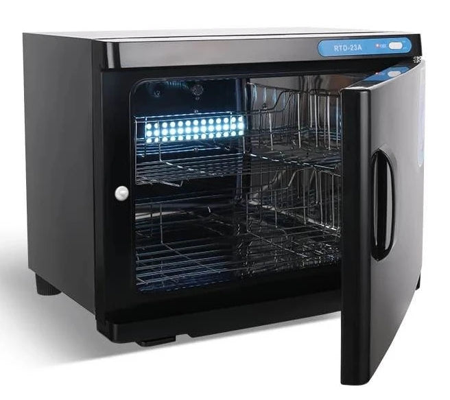 UV sterilisator + handuksvärmare 218, svart