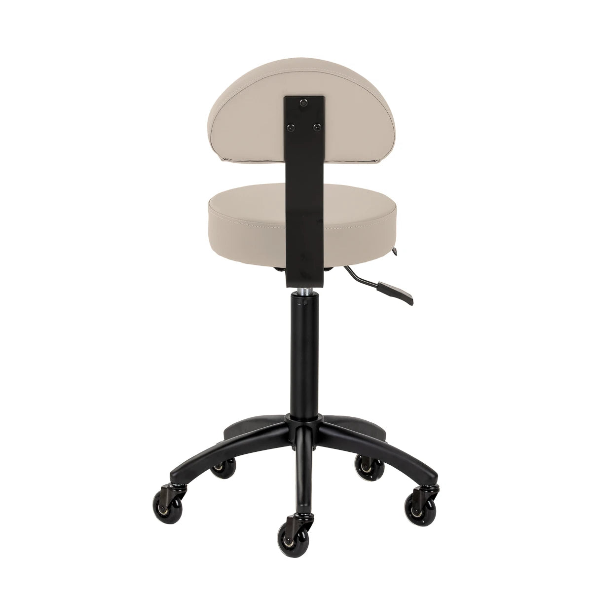 Gabbiano frisörstol D026, grå-beige