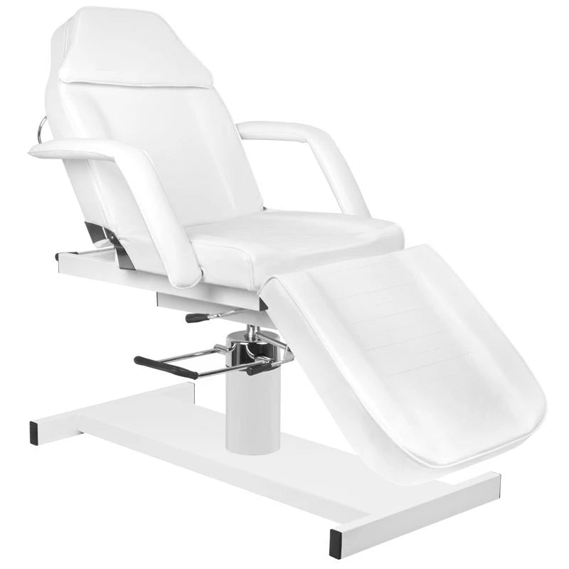 Hydraulic Beauty bed-couche A210d with cradle, white