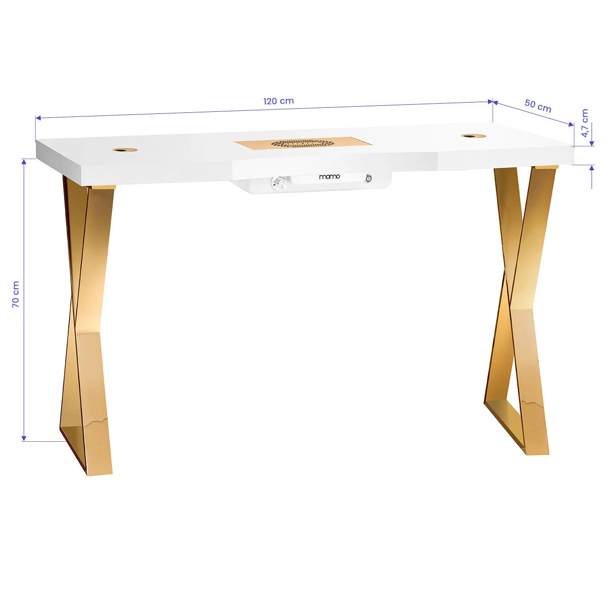 Momo 04-GL cosmetic desk with absorber