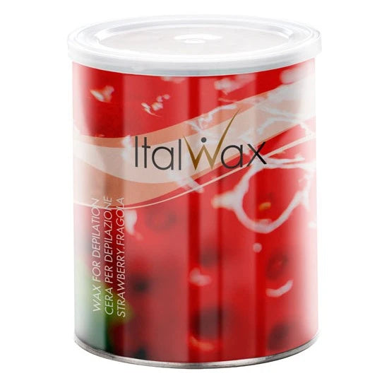 ItalWax CLASSIC depileringsvax i burk STRAWBERRY 800ml