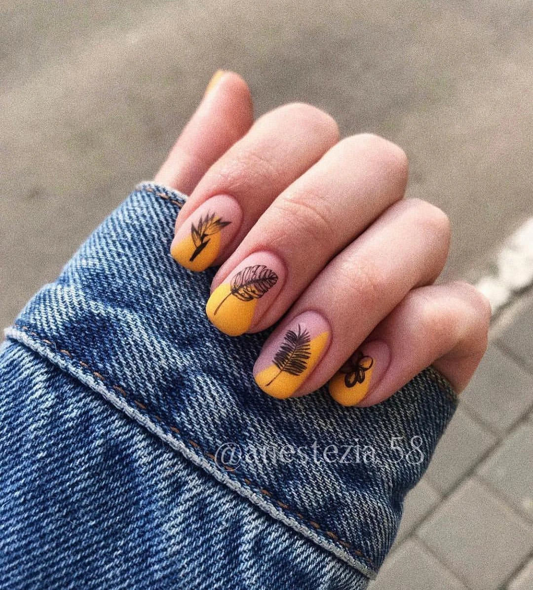 LAQUE Nail sliders design #AE-35