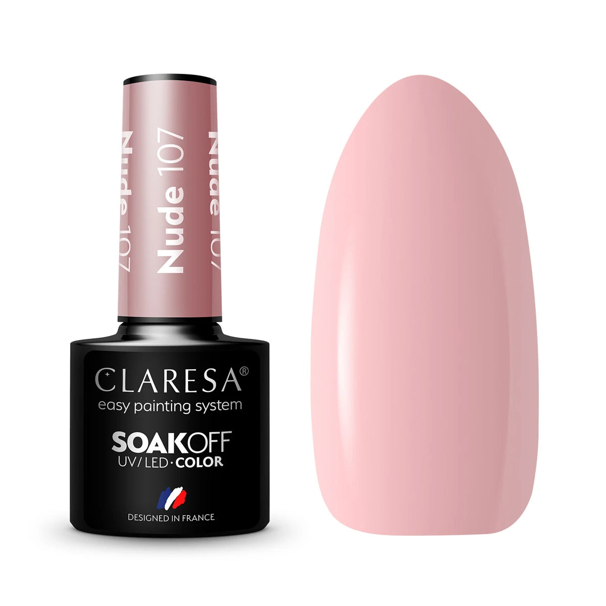 CLARESA Gellack NUDE 107 5ML