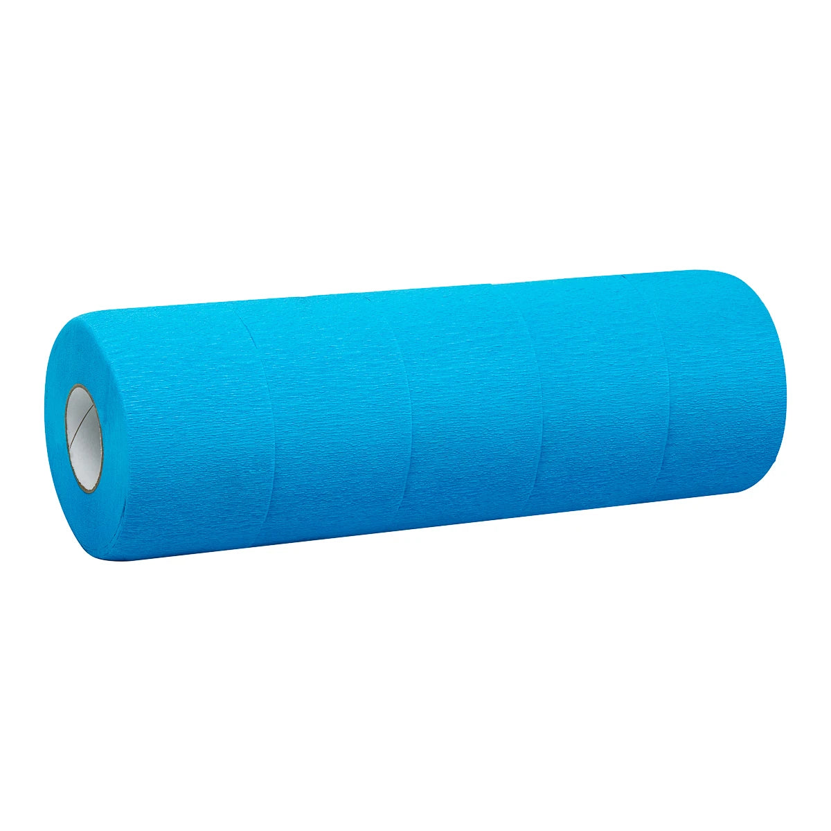 Hairdressing paper collar 5 pcs blue