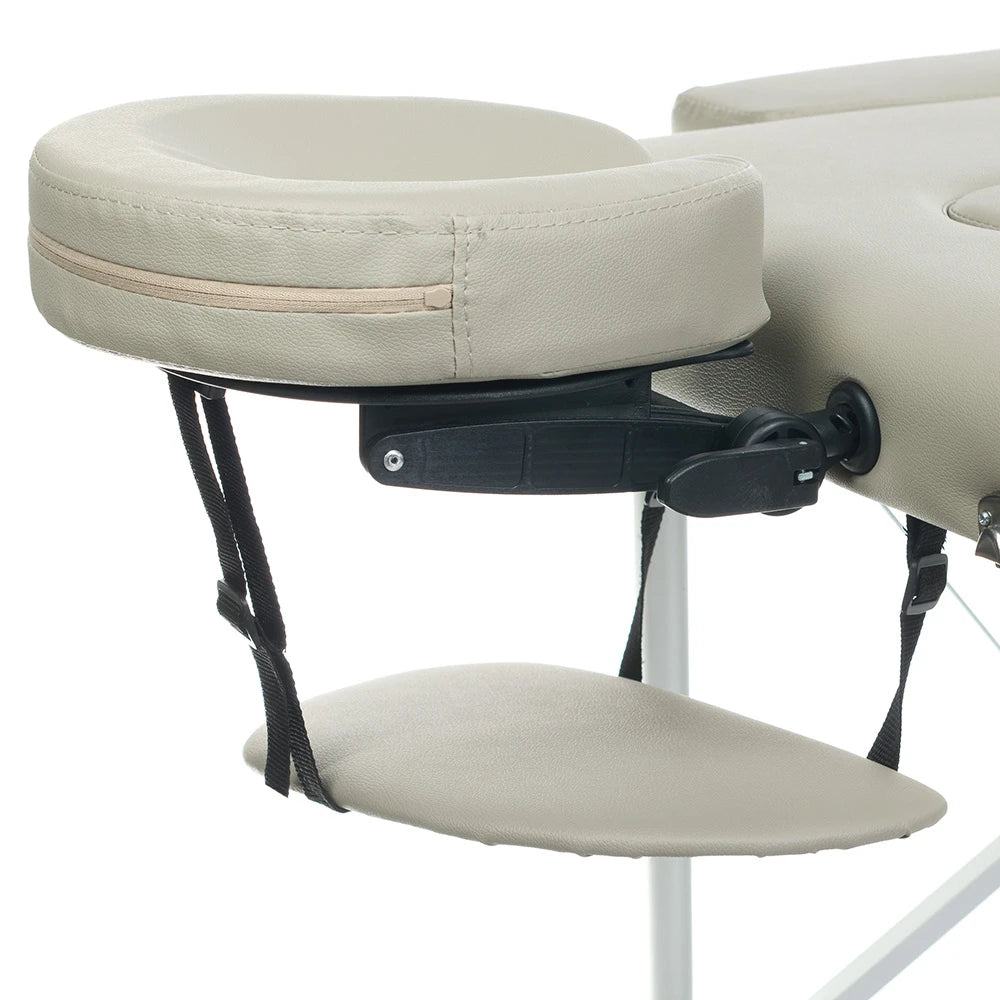 Hopfällbar massagebänk BeautySystem COMFORT 11, grå