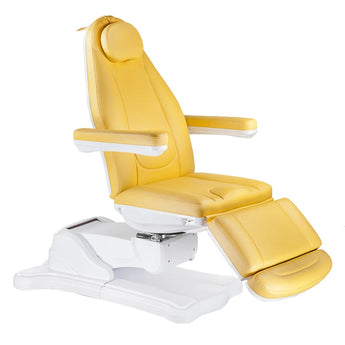 Beauty bed-couche 6672B, 3 motors, yellow