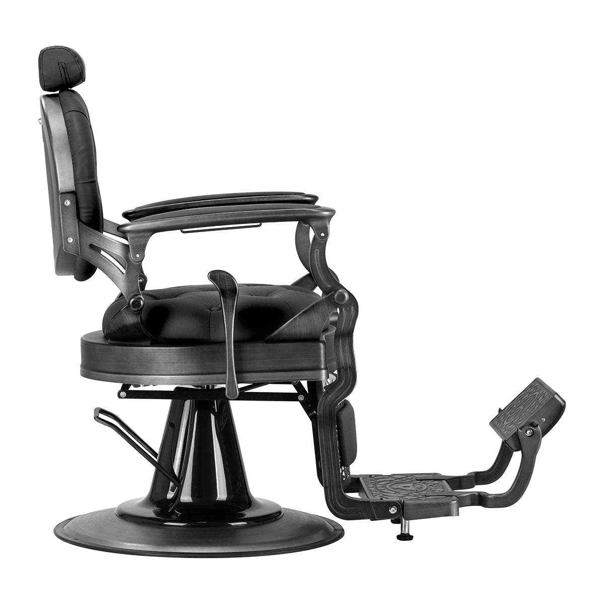 Barber Chair Gabbiano Niccolo, black