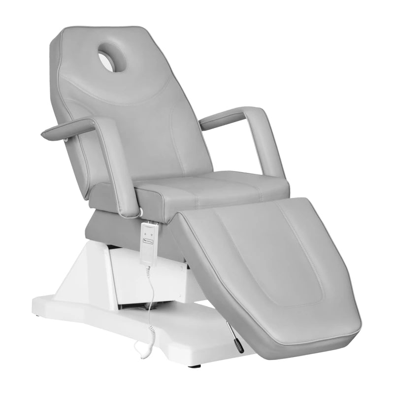 Behandlingsbänk SILLON SOFT, 1 motor, grå