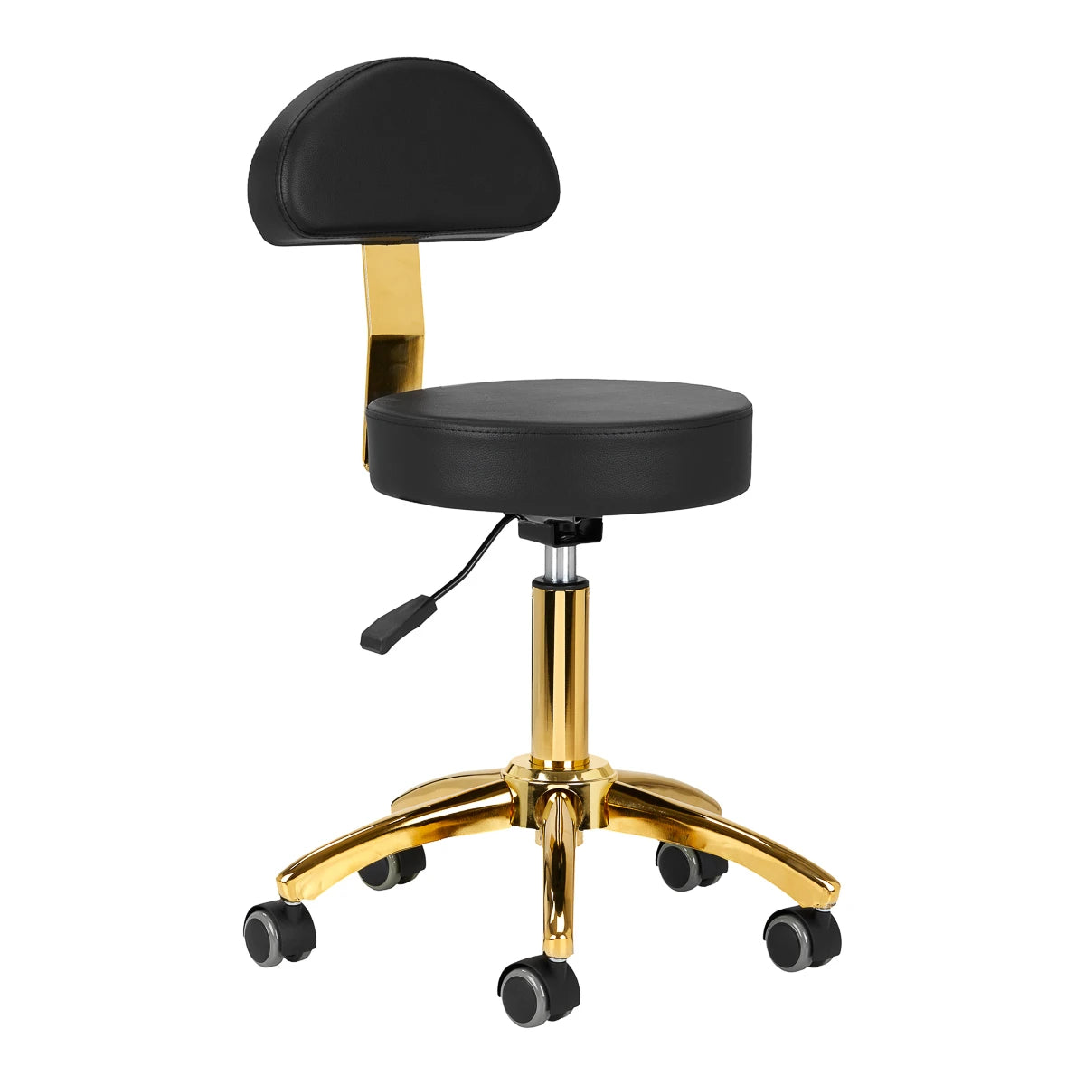 Behandlingsstol AM-304G guld-svart