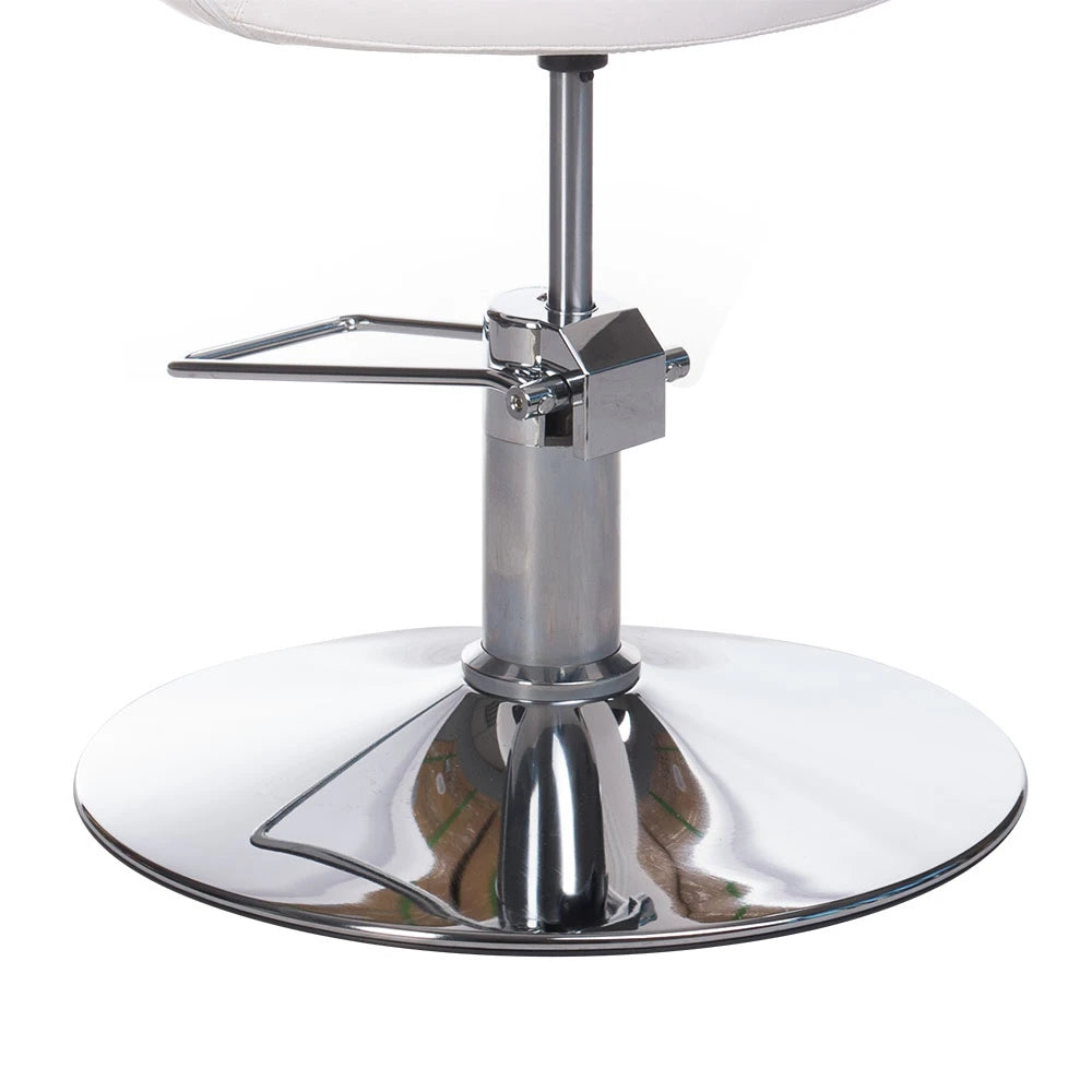 Frisörstol Paolo BH-8821, vit