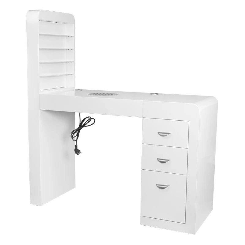 Behandlingsbord 310 vit höger