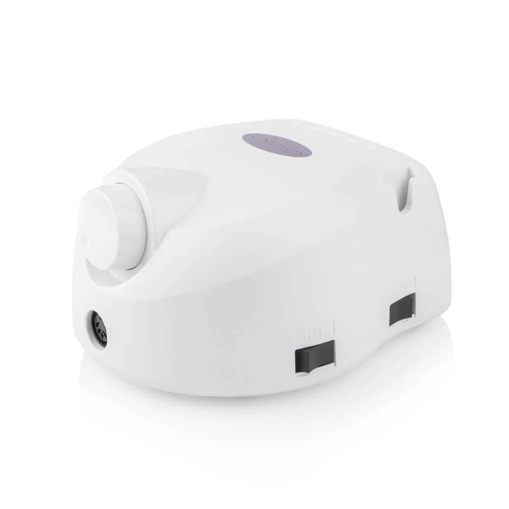 Nail Drill KRYPTON XPS-400 WHITE/PURPLE at 65 W and 40,000 rpm. for manicure and pedicure