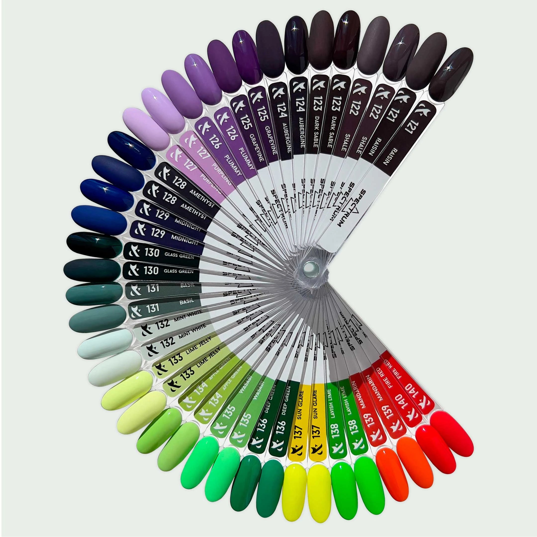 Gel Polish gold Spectrum 121, 7 ml