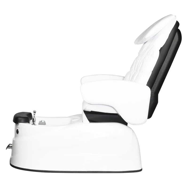 SPA Pedicure Chair AS-122, white with massage function