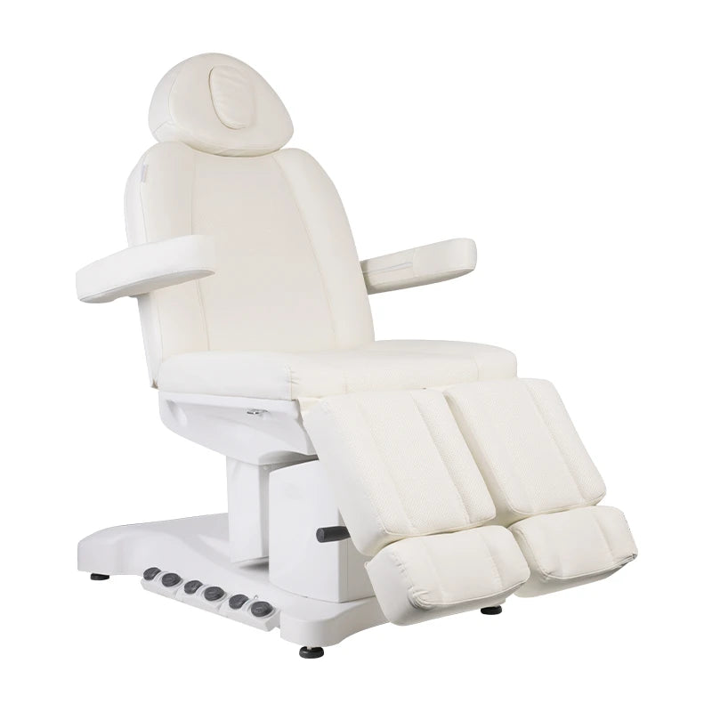 Pedicure Chair AZZURRO 708BS PEDI EXCLUSIVE, white, 3 motors, heated