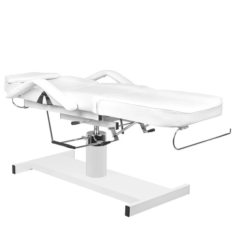Hydraulic Beauty bed-couche A210d with cradle, white