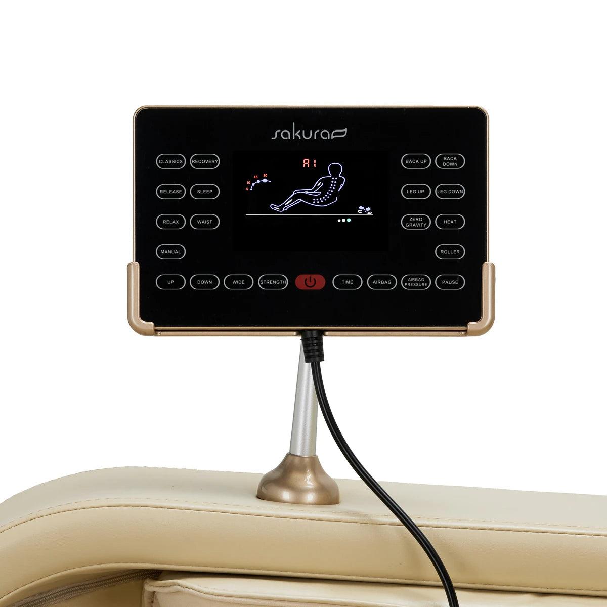 SAKURA Comfort Plus 806 behandlingsstol, beige