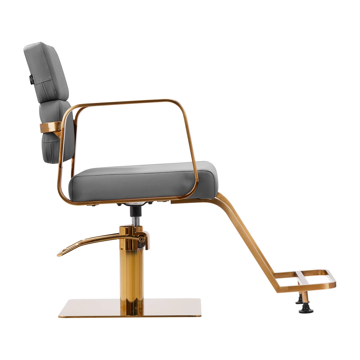 Hairdressing chair Gabbiano Porto golden-gray