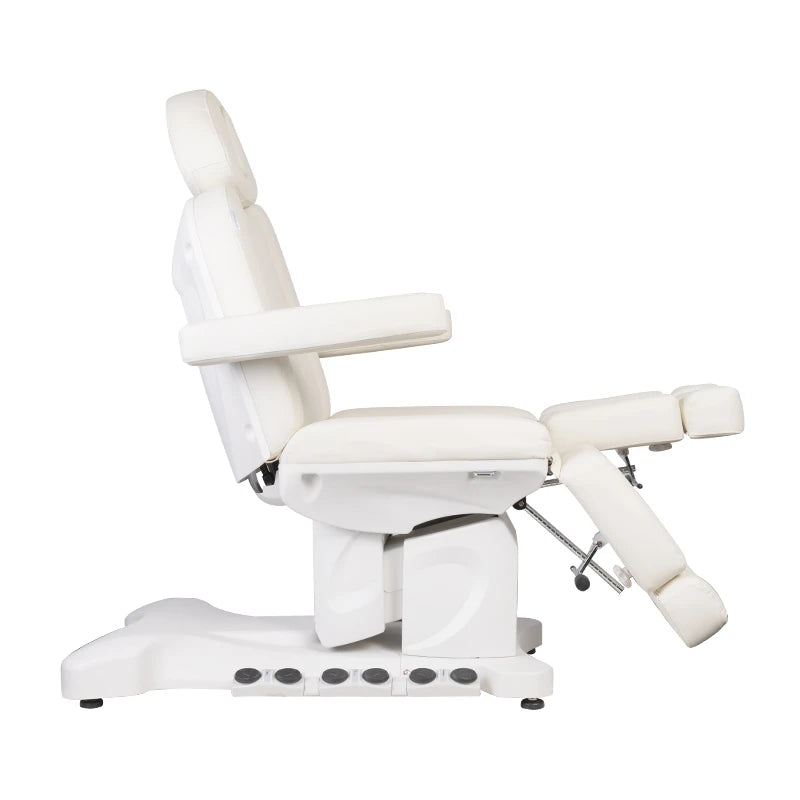 Pedicure Chair AZZURRO 708BS PEDI EXCLUSIVE, white, 3 motors, heated