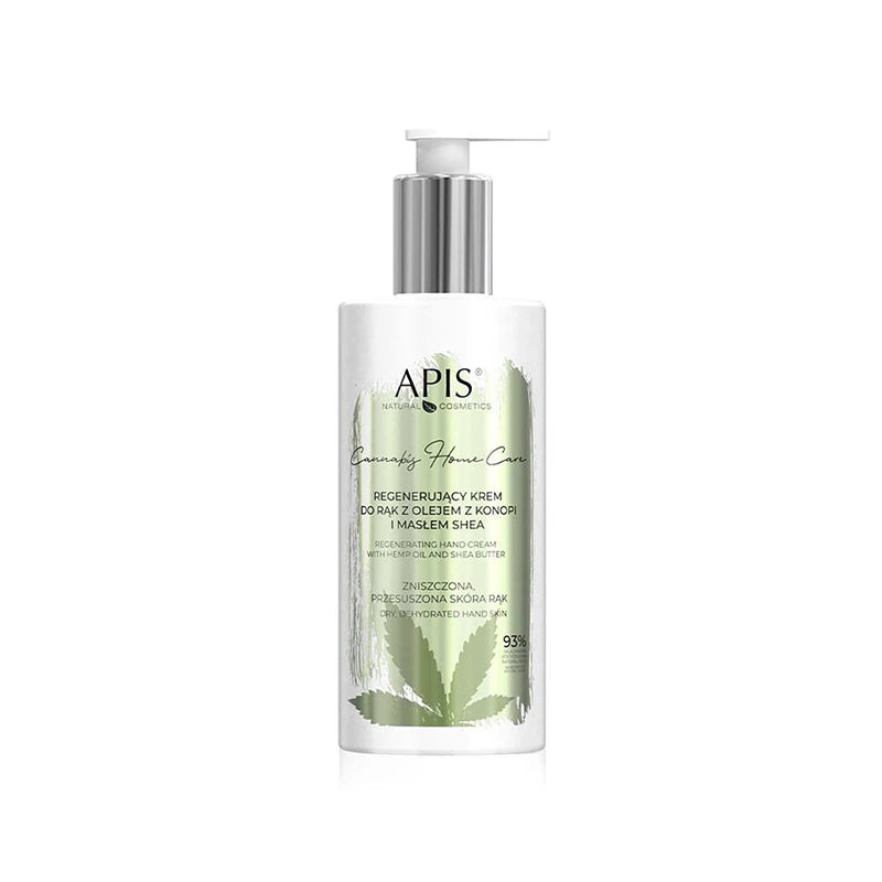 APIS regenererande handkräm med hampaolja och sheasmör 300 ml