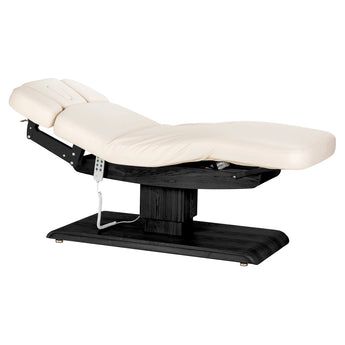 SILLON SPA lounger Relax, cream with black base
