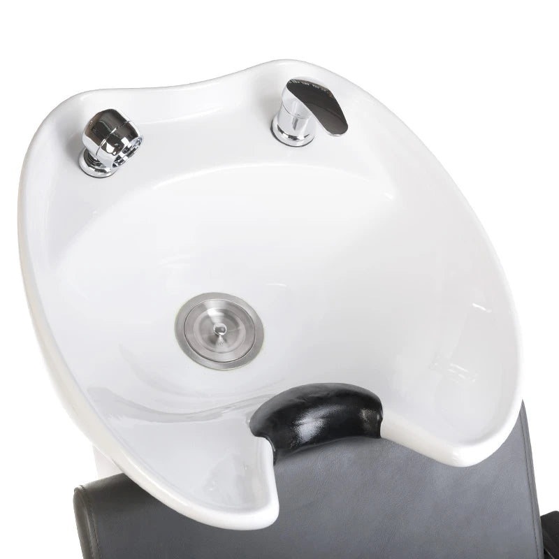 MILO BH-8025 schamponeringsstol, grå