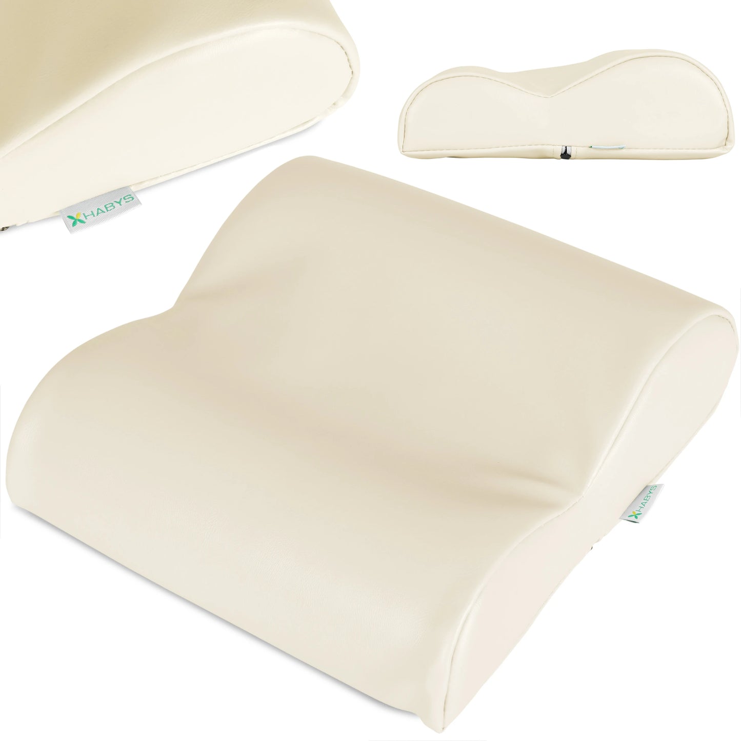 Semi Round Bolster Neck Cushion k707 Beige