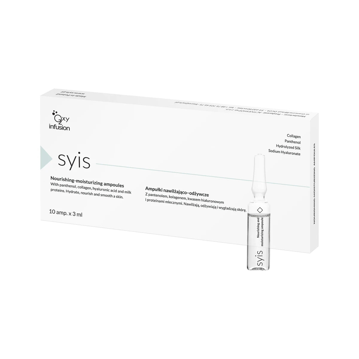 SYIS Fuktgivande och närande ampuller 10x3 ml