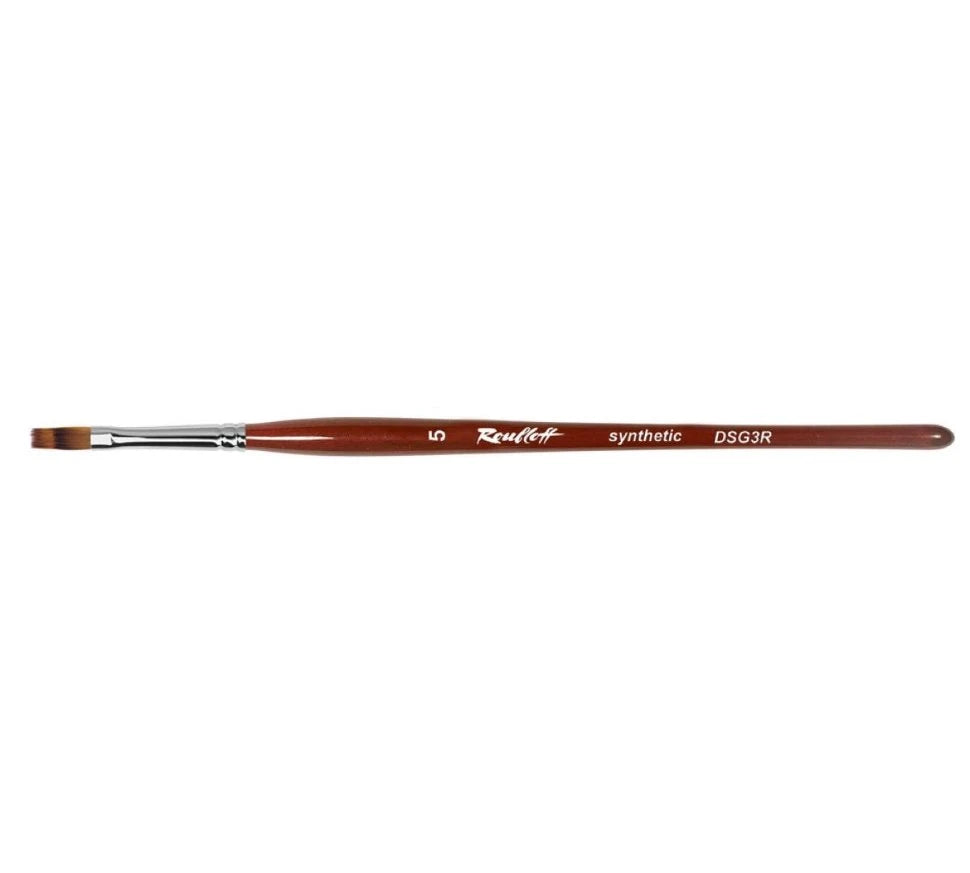 Roubloff Brush DSG3R scallop synthetics för ombre [5]