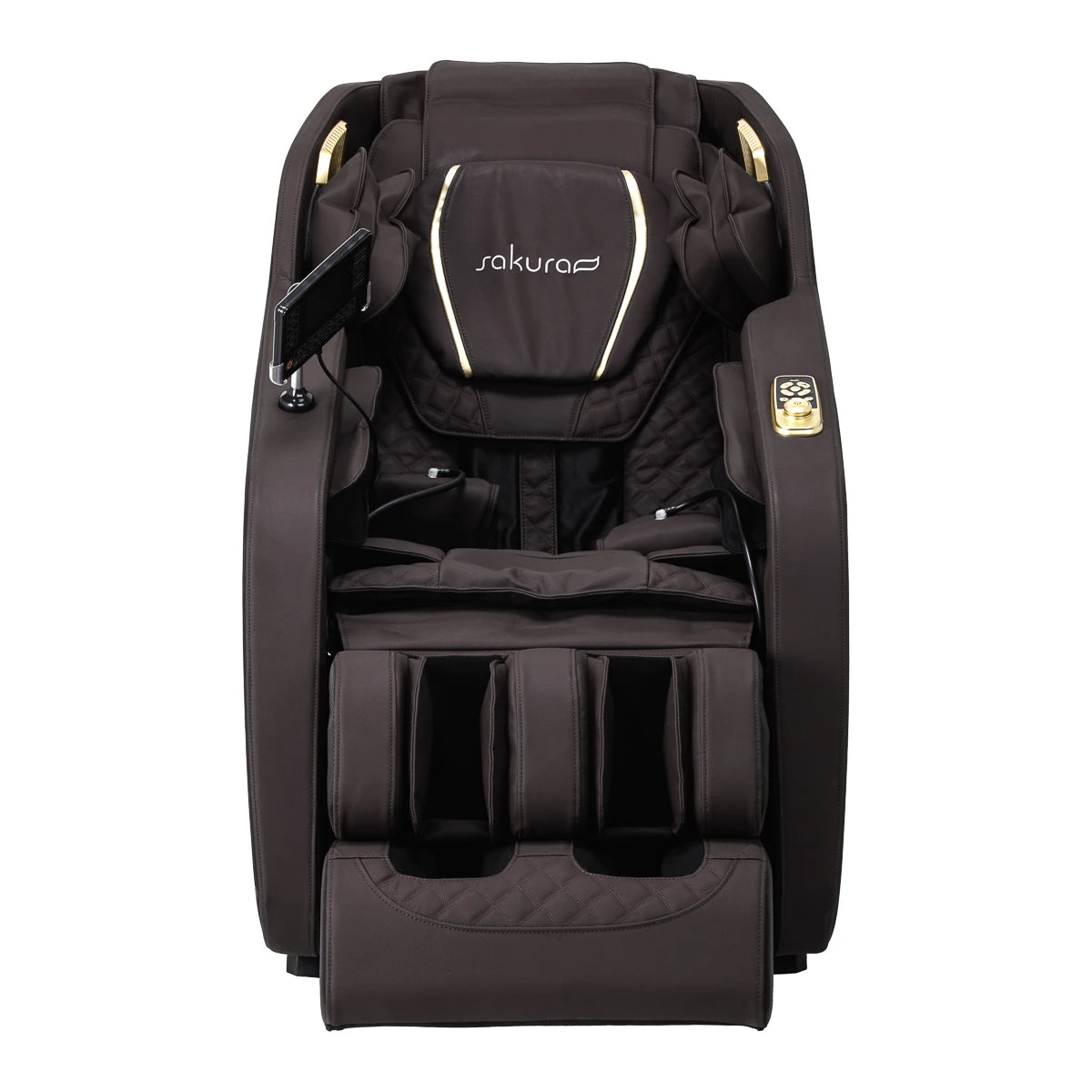 Sakura massage chair 306A wooden leather