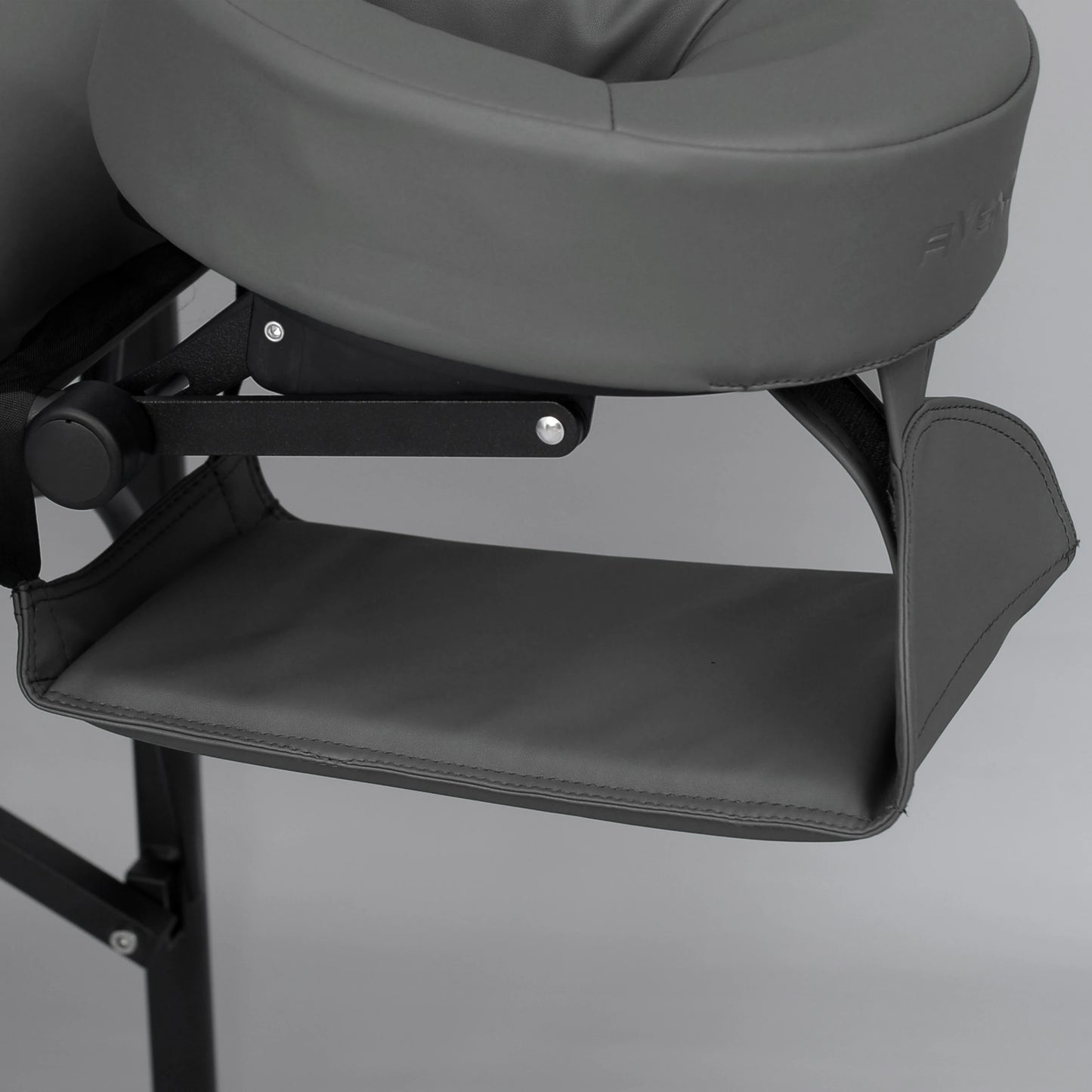 Bärbar massagebänk Luna Light Soft Touch K622 Charcoal