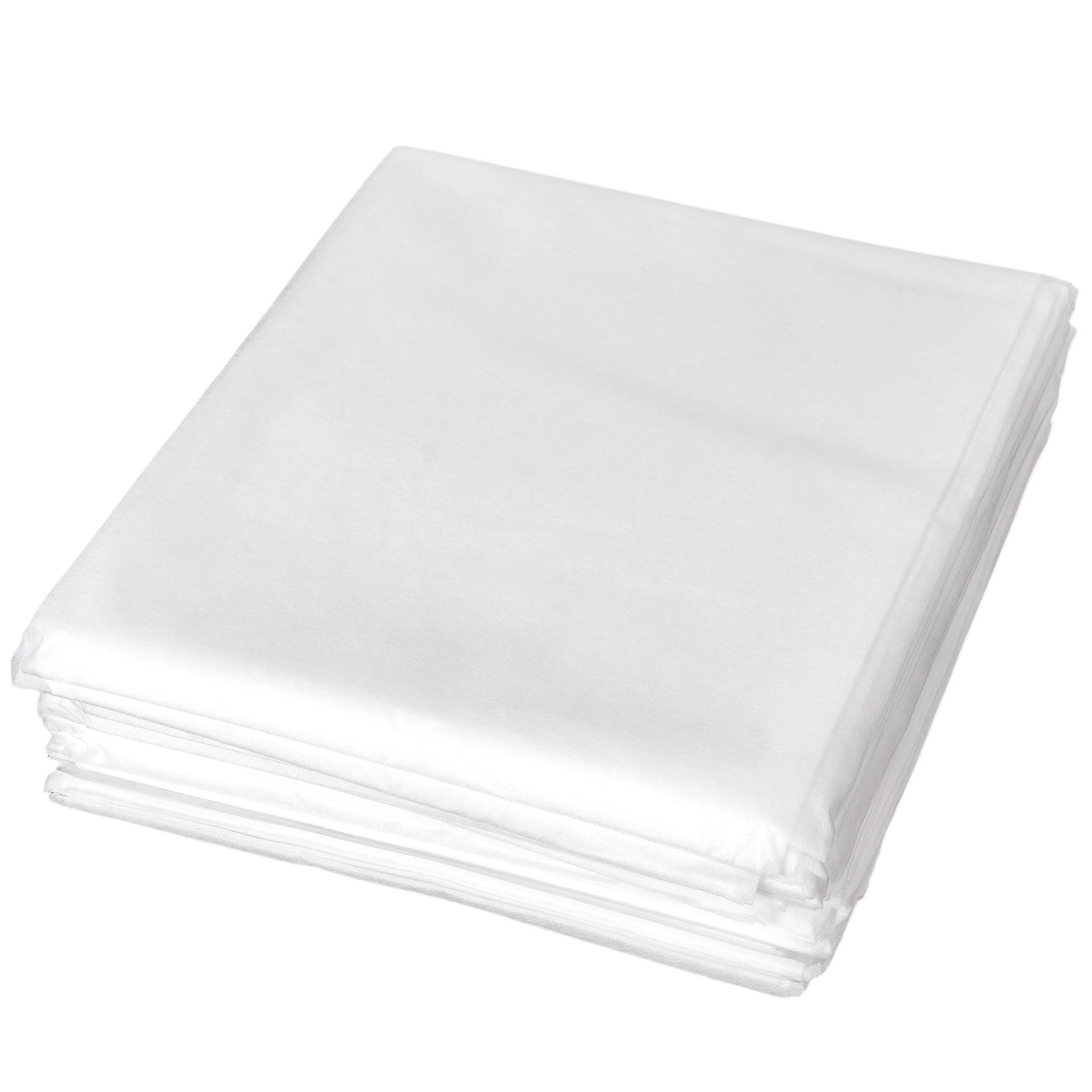 Engångs-nonwoven-ark 220 × 90 cm – 10 st, 20g/m2