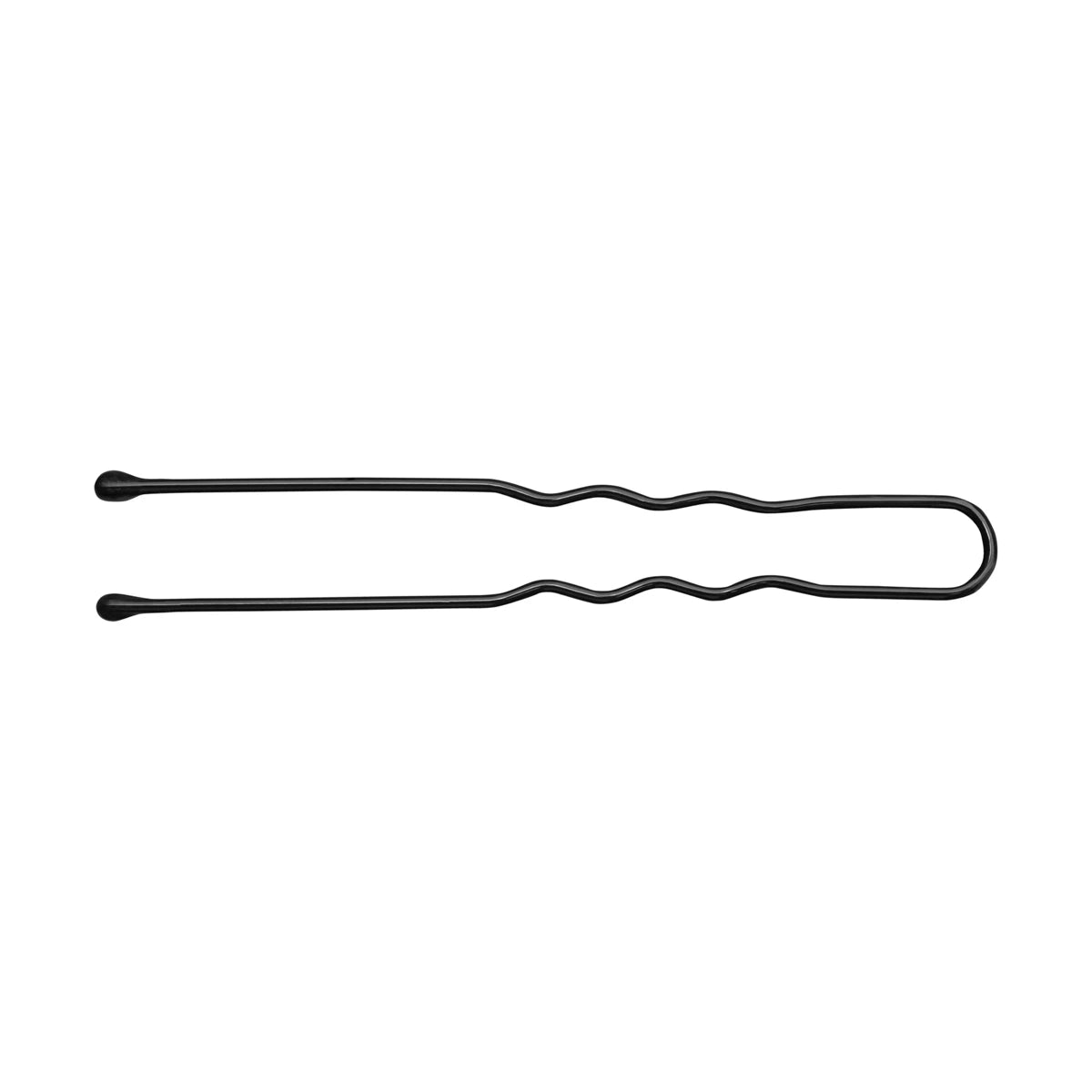 Hårknopar e-65 300 st 5 cm svart