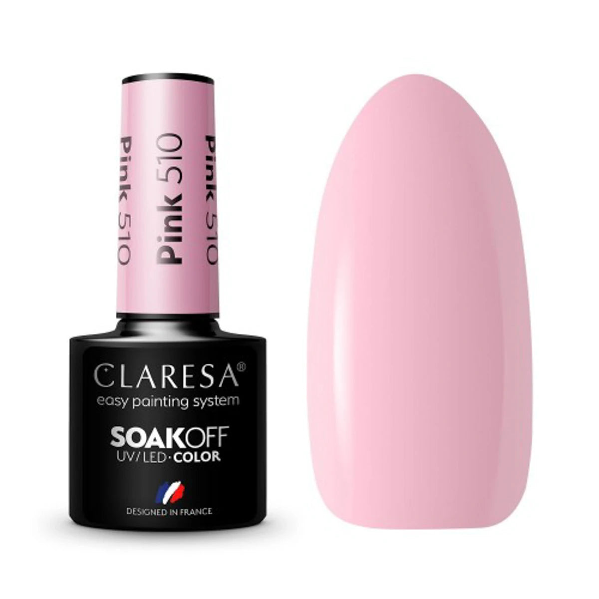 CLARESA Gellack PINK 510, 5 ml