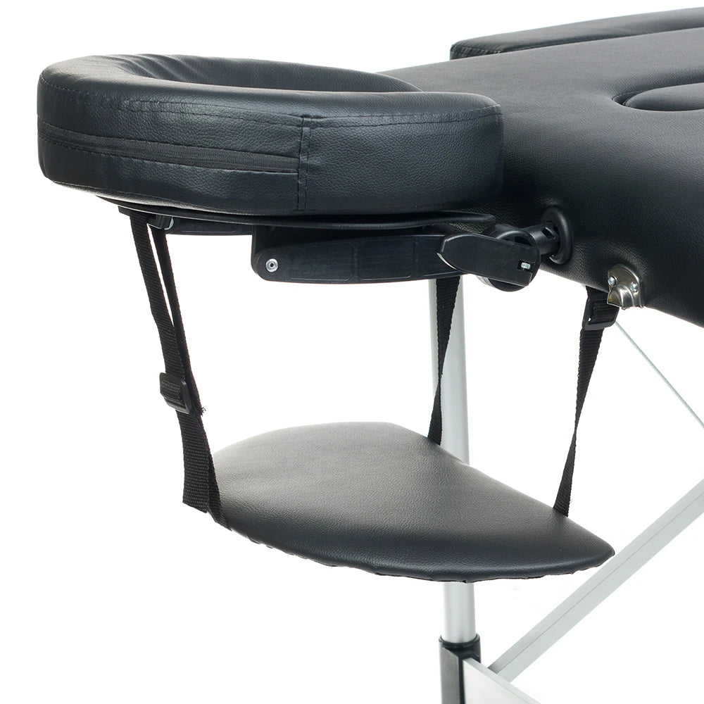 Hopfällbar massagebänk BeautySystem COMFORT 11, svart