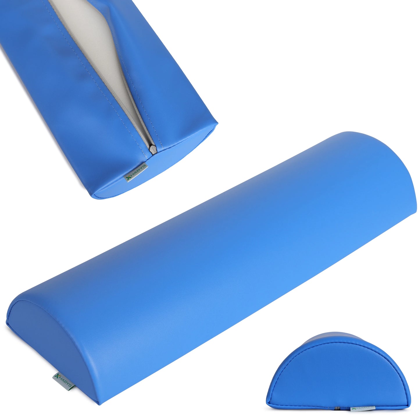 Semi Round Bolster 60x19x9 K023 Blå