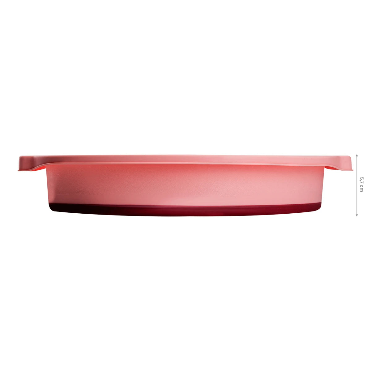 Hopfällbar fotvärdskål rosa
