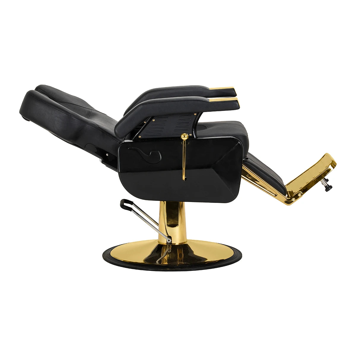 Hair System New York barber chair black gold