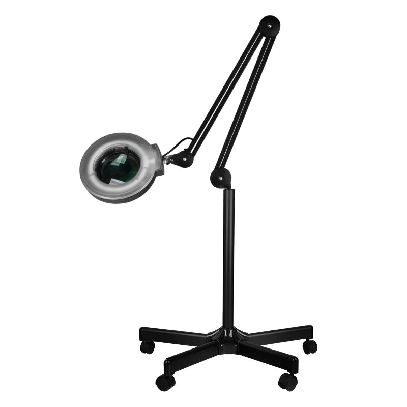S5 LED förstoringslampor + svart stativ