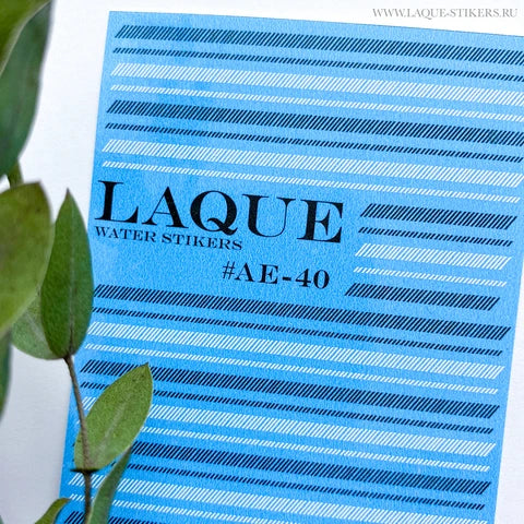 LAQUE Nageldesign skjutreglage #AE-40